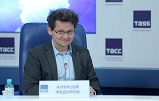 Пресс-конференция Александра Хлунова в ИТАР-ТАСС